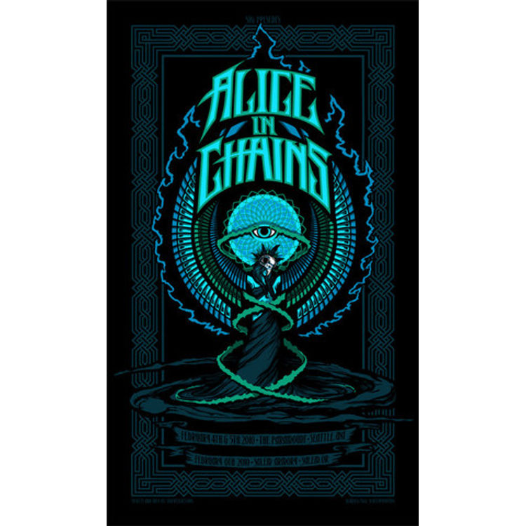 Alice In Chains - Seattle Paramount Theater by Brad Klausen