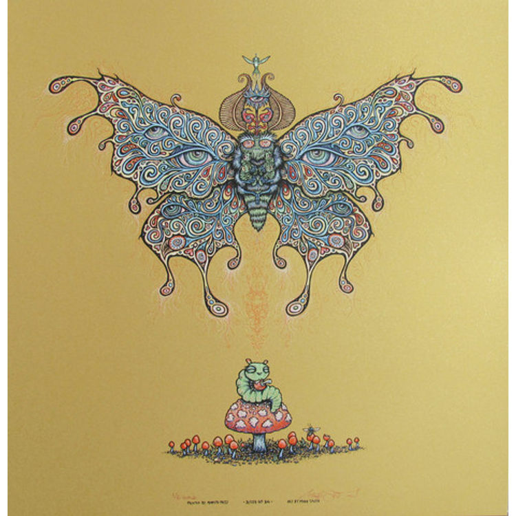 Blissed Out Bug - Gold Variant by Marq Spusta