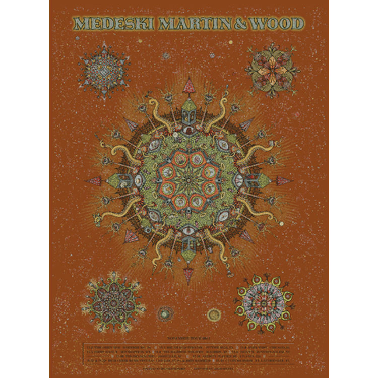 Medeski Martin & Wood Poster by Marq Spusta