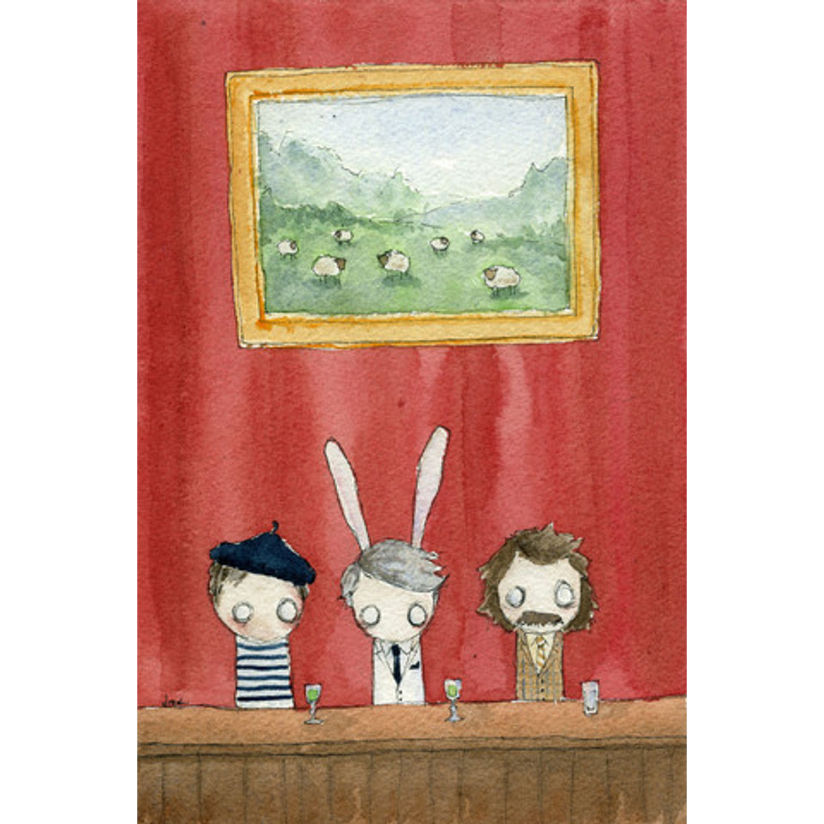 Steve Martin at the Lapin Agile