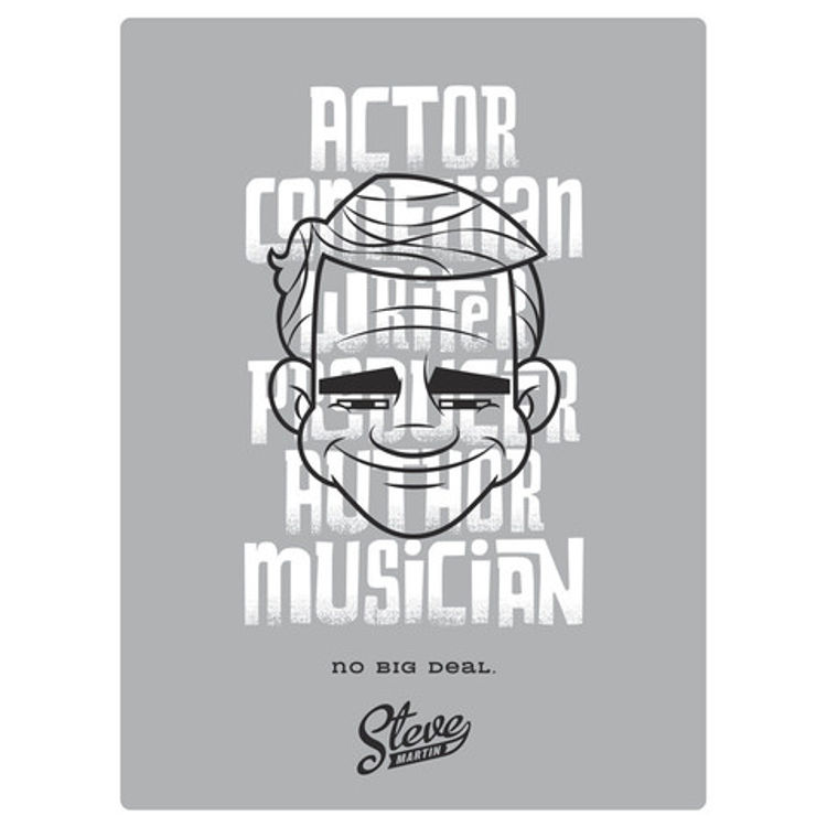 No Big Deal (variant silver background) by Michael De Pippo