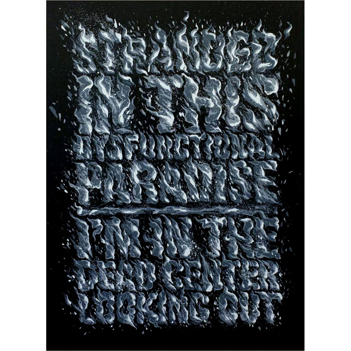 Stranded - Black & Grey