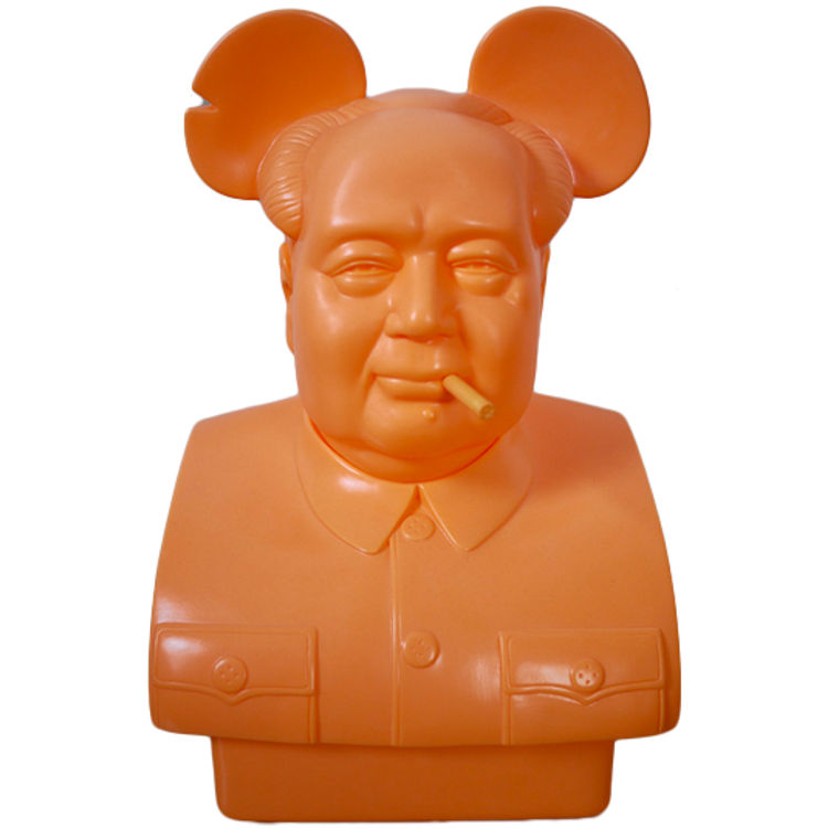 Bird is the Word - Orange by Frank Kozik