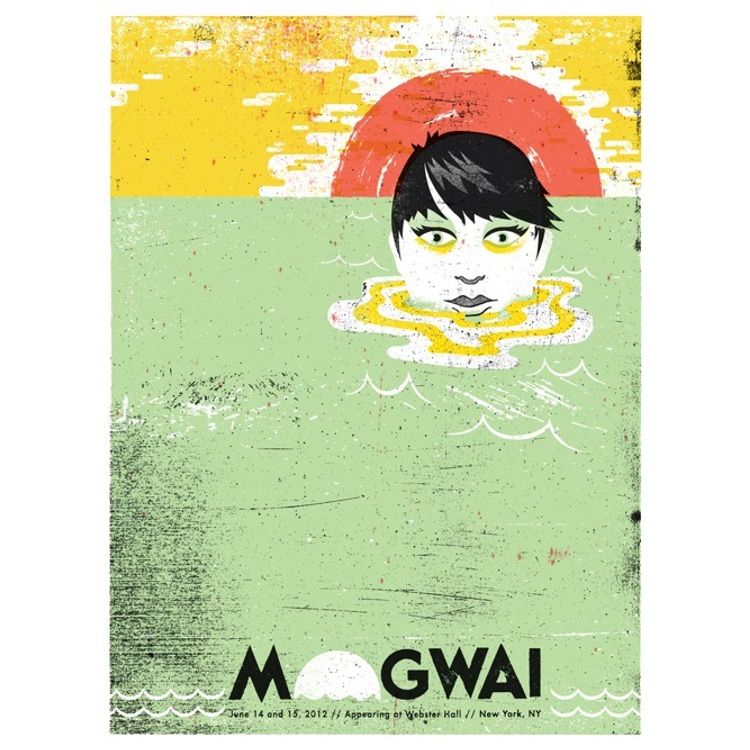 Mogwai - New York, NY 2012 by Doe Eyed Design