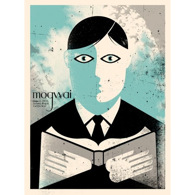 Mogwai - Selena Beach, CA 2012 by Doe Eyed Design