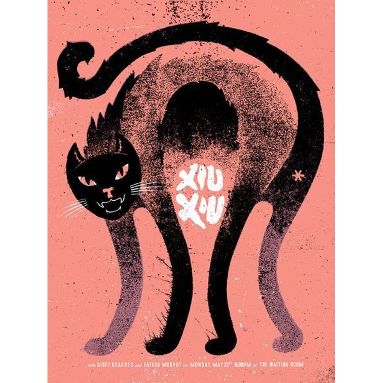 Xiu Xiu - The Waiting Room by Doe Eyed Design
