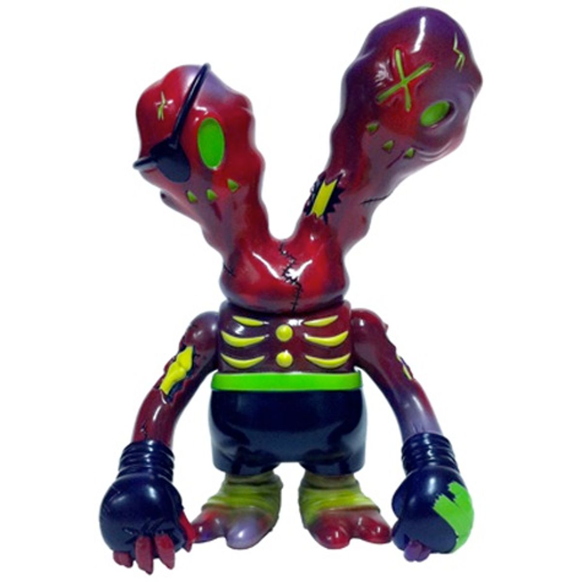 Zombiefighter - Marbled Red Swirl