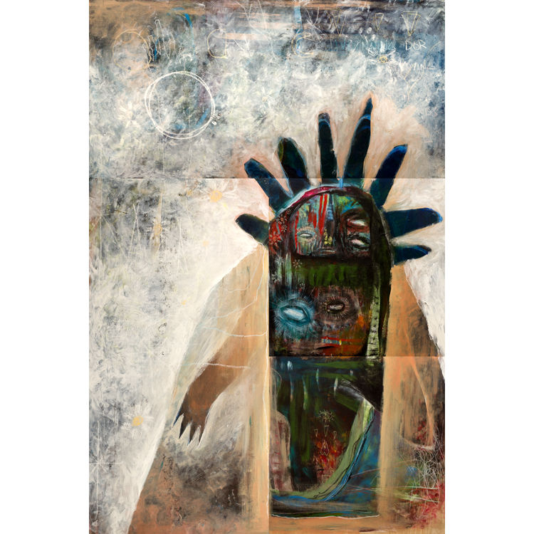 Wolves Tails, Crossed Arrows And Canoes by Jesse Reno