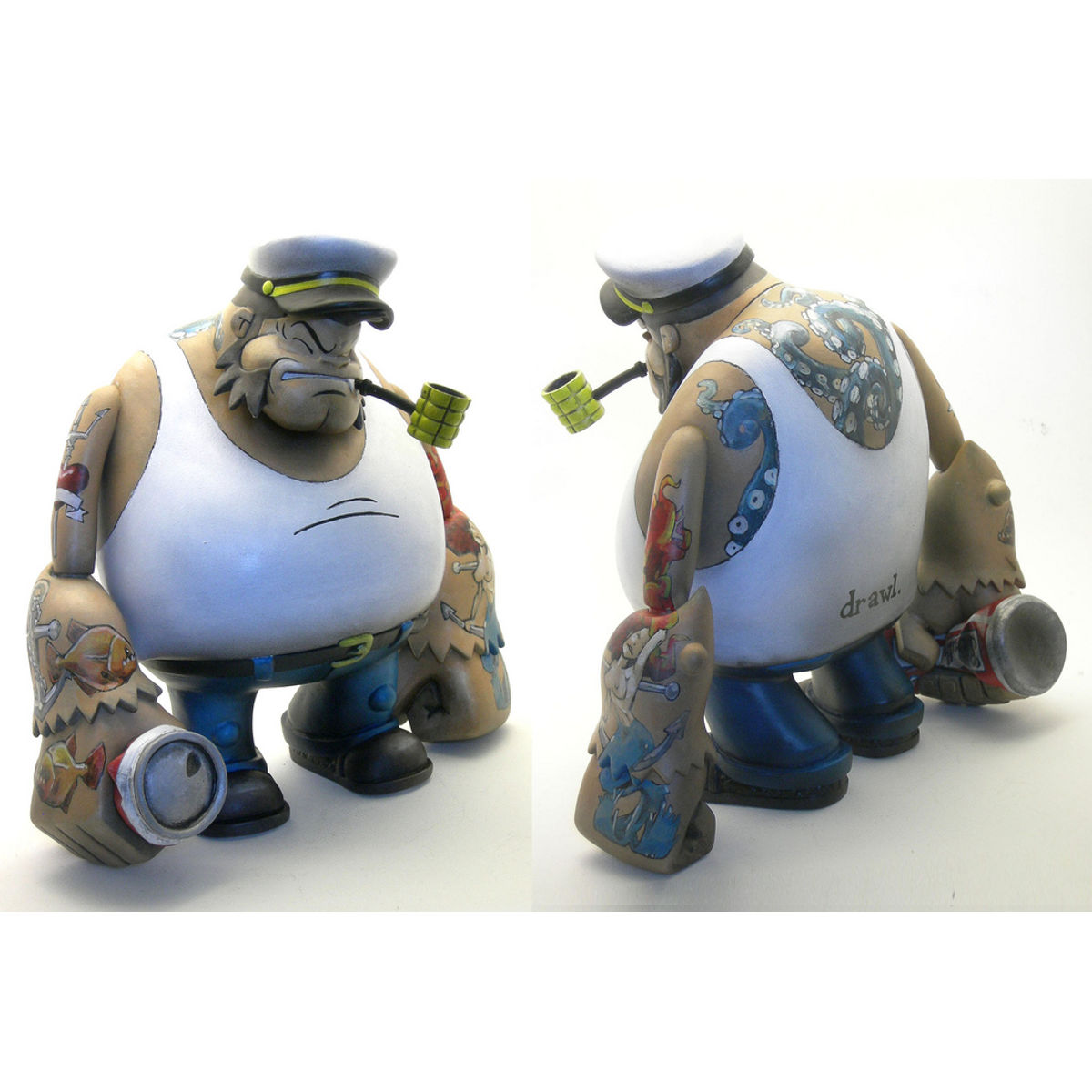 Popeye, after the cameras stopped rolling