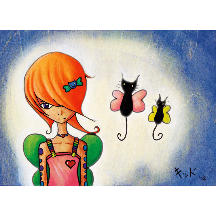 Butterkitties by Jen Kiddo
