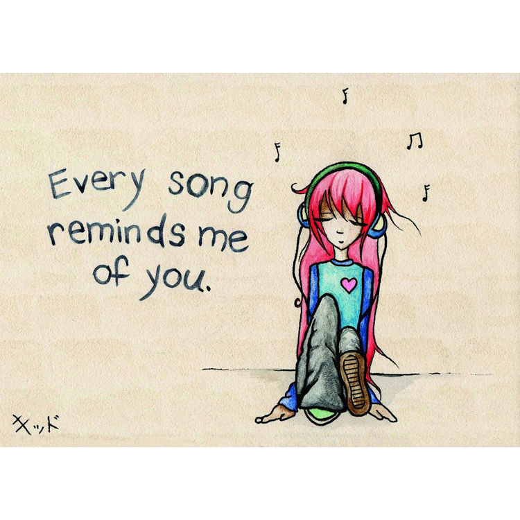 Sound Memories - Print by Jen Kiddo