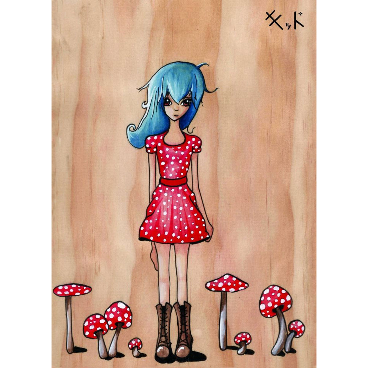 Mushroom Fashion - Print