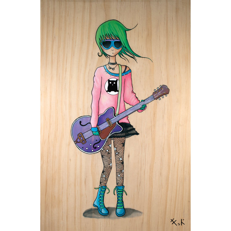 Owl Rockstar by Jen Kiddo