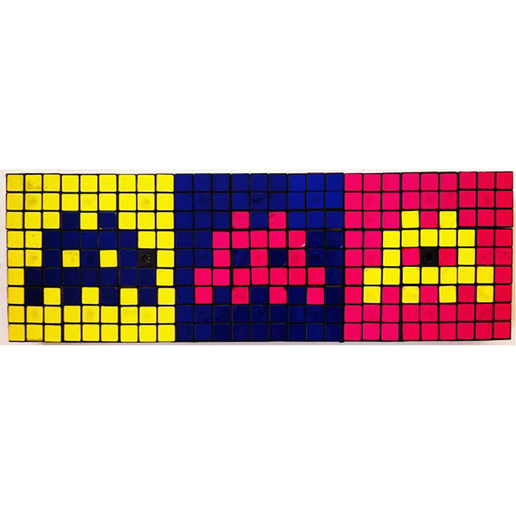 Invader Cubes from Space by URBN 1311