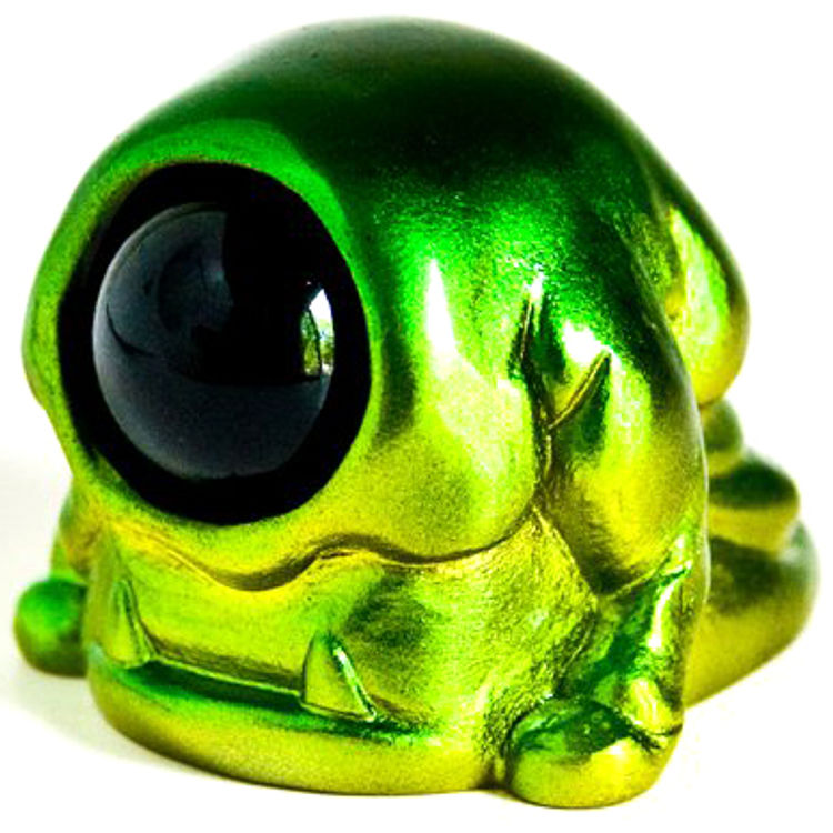 Funguhs - Green/ Yellow Metallic by Brian Ahlbeck