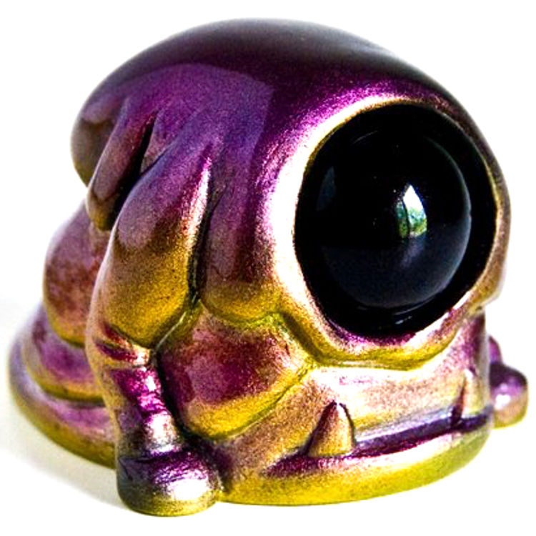 Funguhs - Purple/Yellow Metallic by Brian Ahlbeck