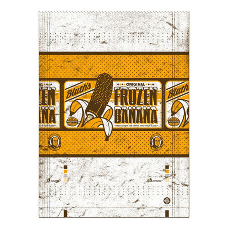 Frozen Banana Wrapper by Clark Orr