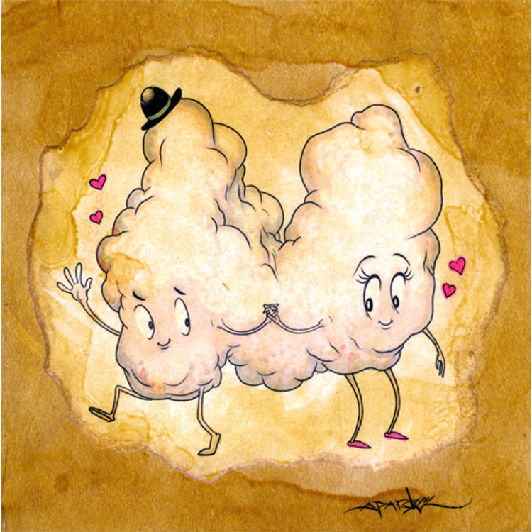 Pete and Penelope by Alex Pardee