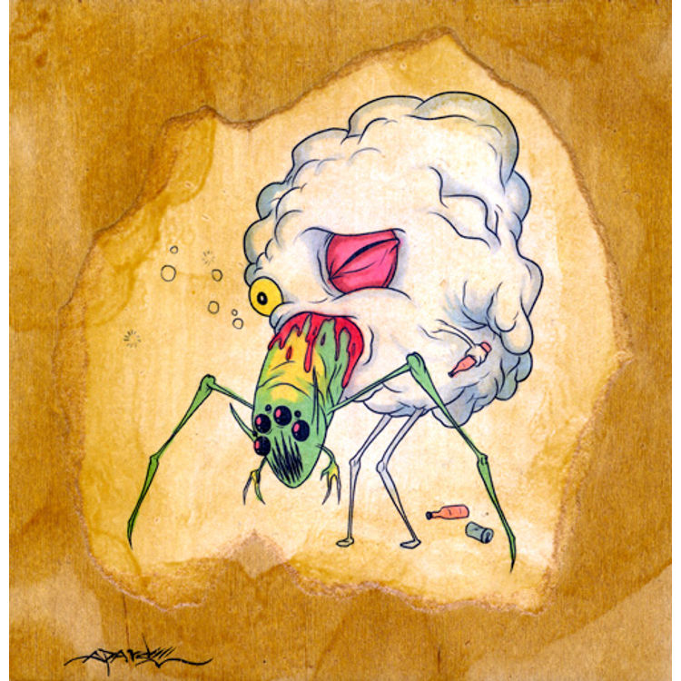 Carl by Alex Pardee