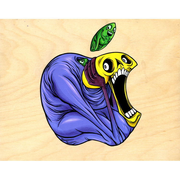 Apple by Alex Pardee