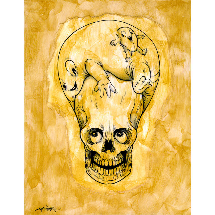 Lightbulb by Alex Pardee