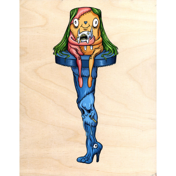 Leg Lamp by Alex Pardee