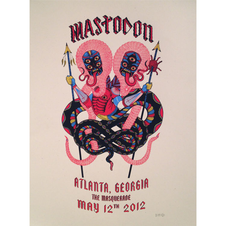 Mastodon - Atlanta, GA 2012 by David Cook (Bonethrower)