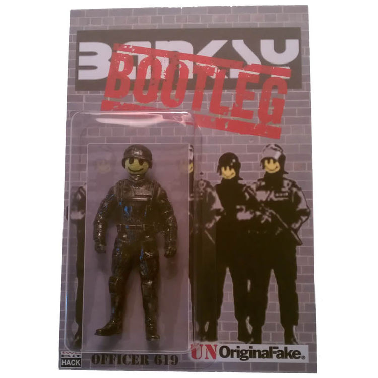 BANKSY bootleg "officer 619" by 2bitHACK