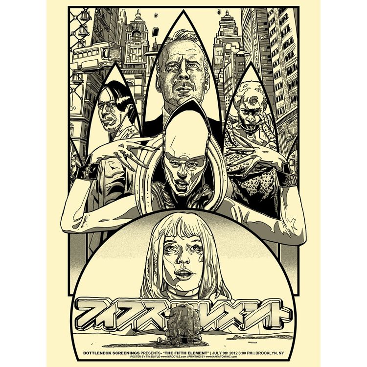 The 5th Element - Variant by Tim Doyle