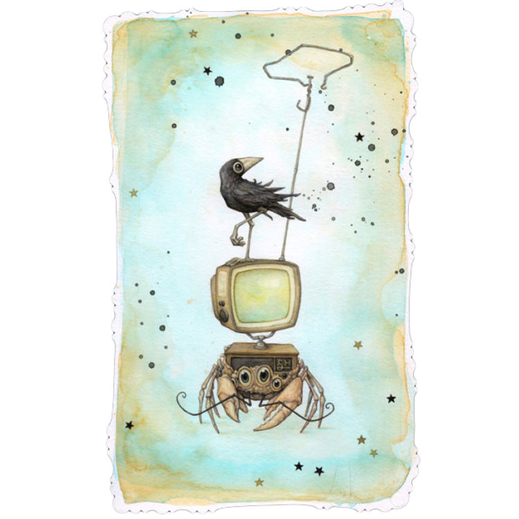 Burgler Crab by Leontine Greenberg