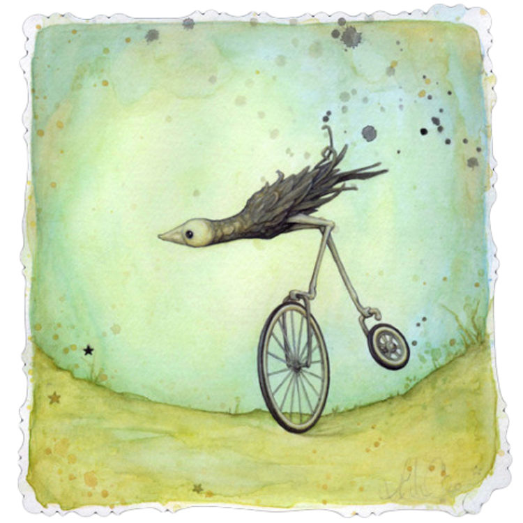 Cyclist by Leontine Greenberg