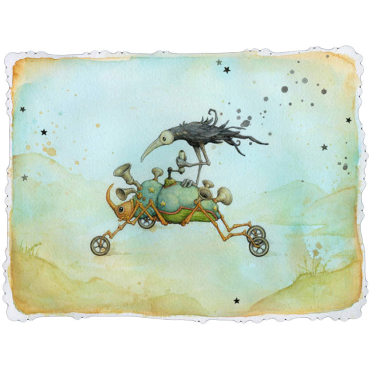 Wheelie Bug by Leontine Greenberg