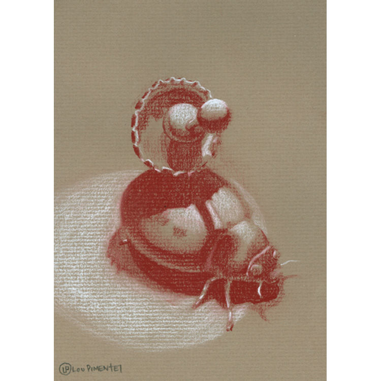 The Scientist Study by Lou Pimentel
