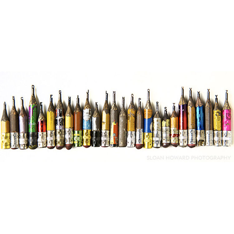 Alphabet - Life-Sized Photograph by Dalton Ghetti