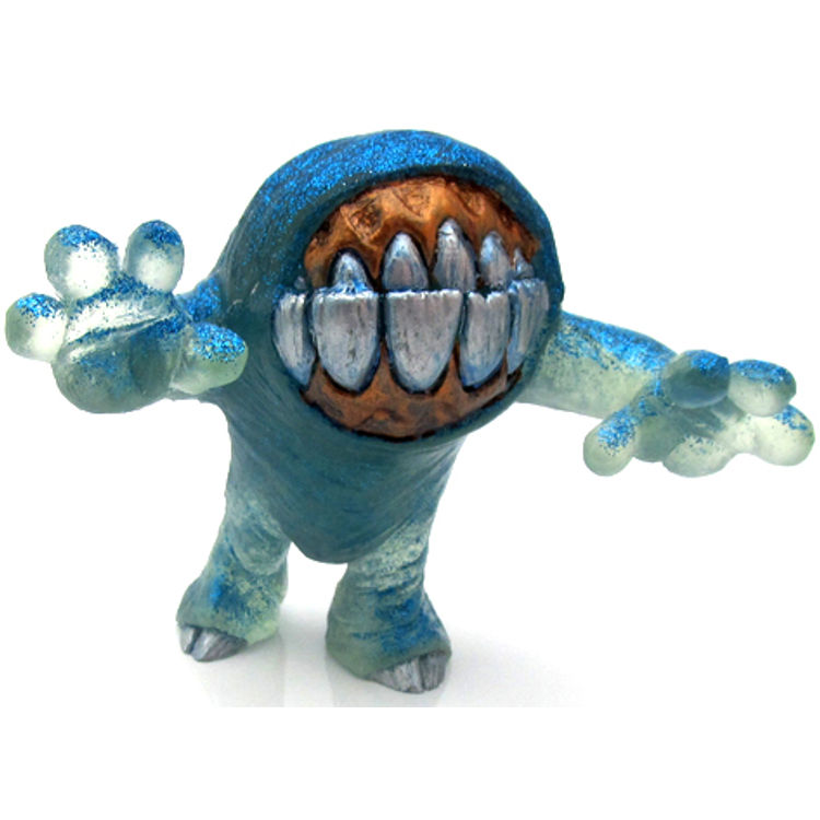 Clear Creecher with Blue Glitter by Motorbot (Kevin Olson)