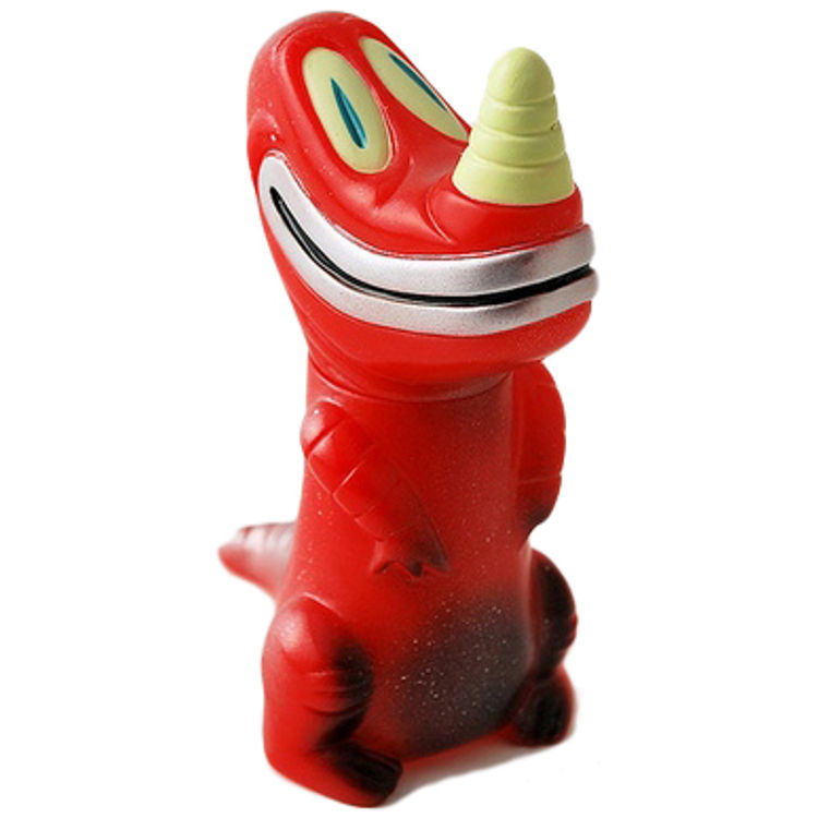 Small Pollard - Red by Tim Biskup
