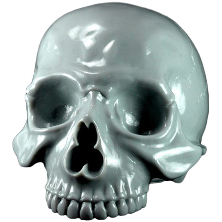 Skull Head - Grey by Secret Base