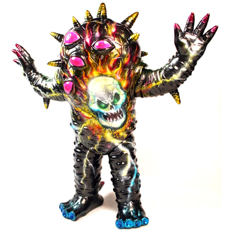 Flaming Skull Kaiju Eyezon by Mark Nagata