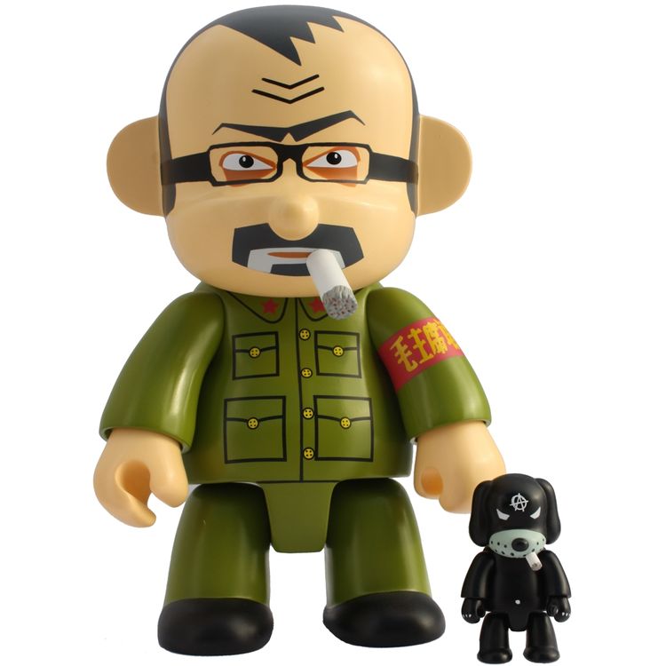 People's Soldier Qee 8" by Frank Kozik