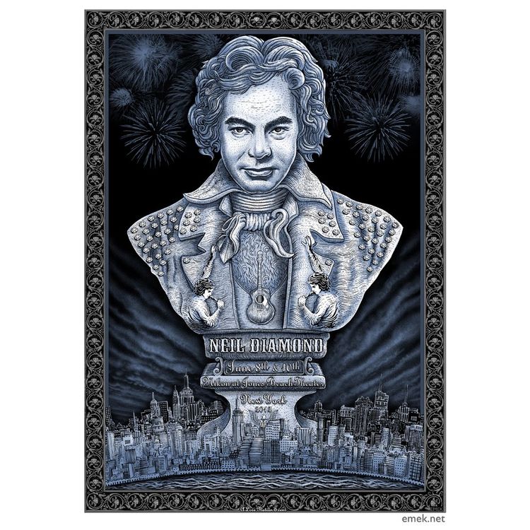 Neil Diamond - New York, NY 2012 by Emek