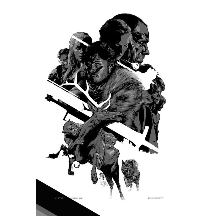 Game of Thrones by Martin Ansin
