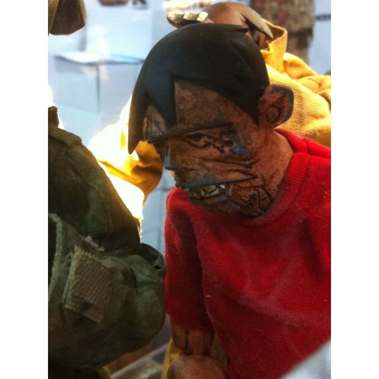 Zomb (Orange Skin, Red Shirt) by Ashley Wood