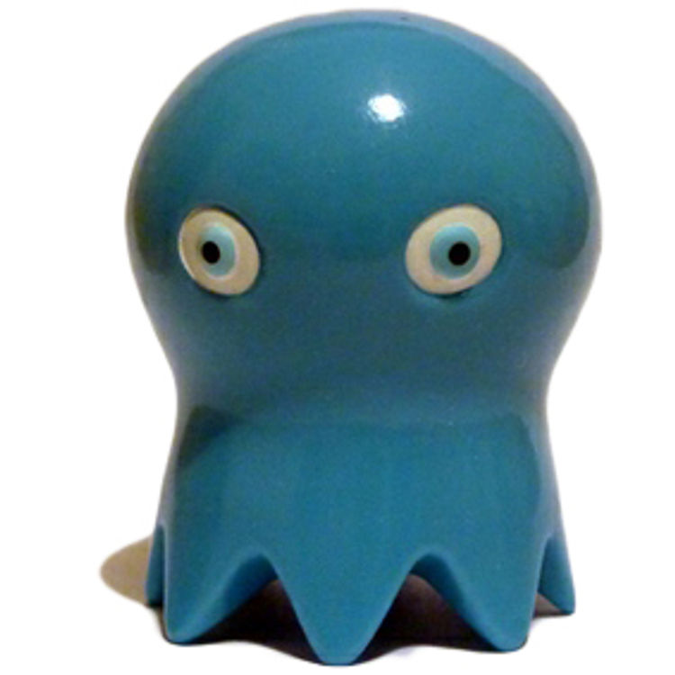 Mini Totem Doppelganger - aqua by Anton Ginzburg