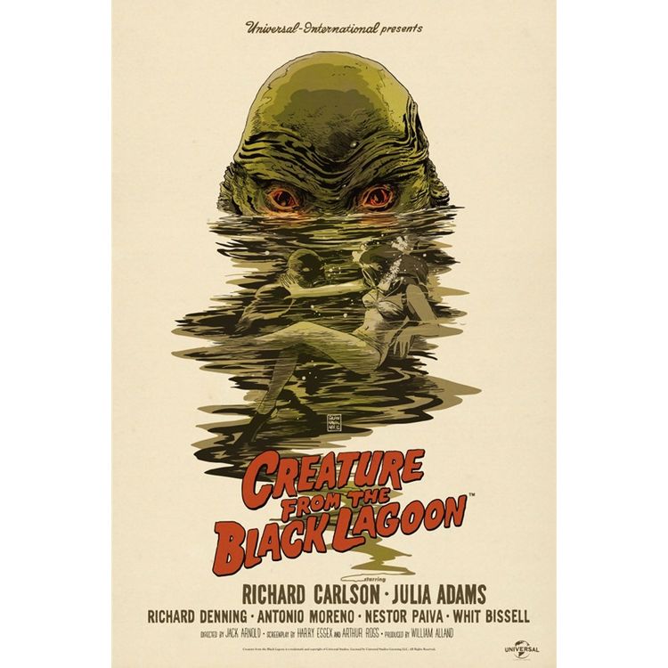 Creature from the Black Lagoon by Francesco Francavilla