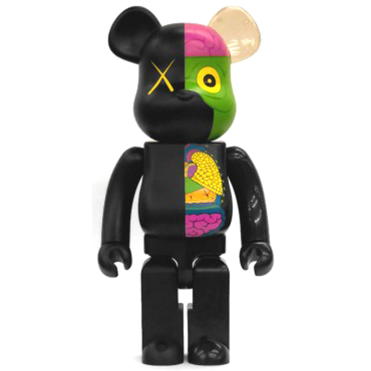 100% Black Dissected Be@brick