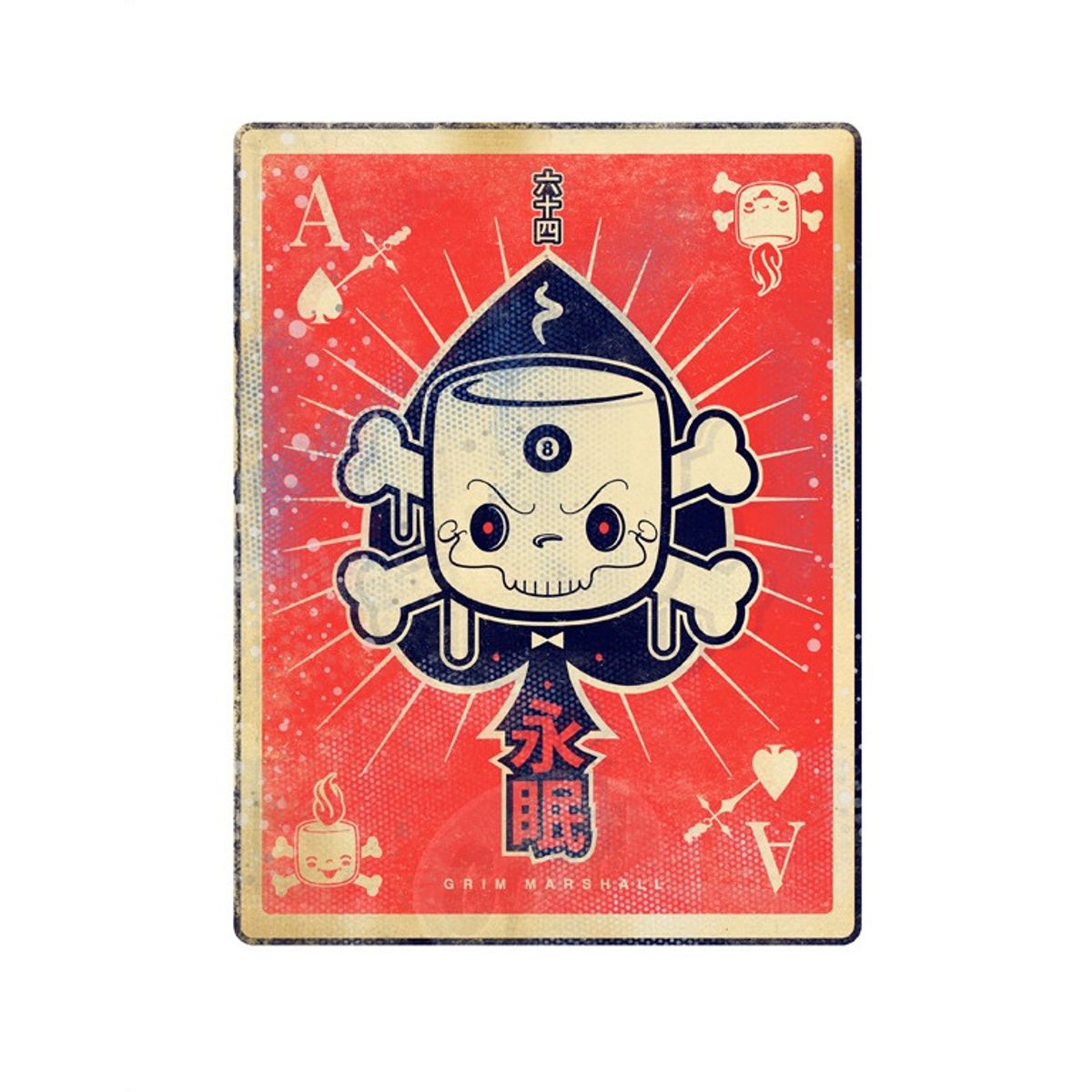 Grim Marshall AP print