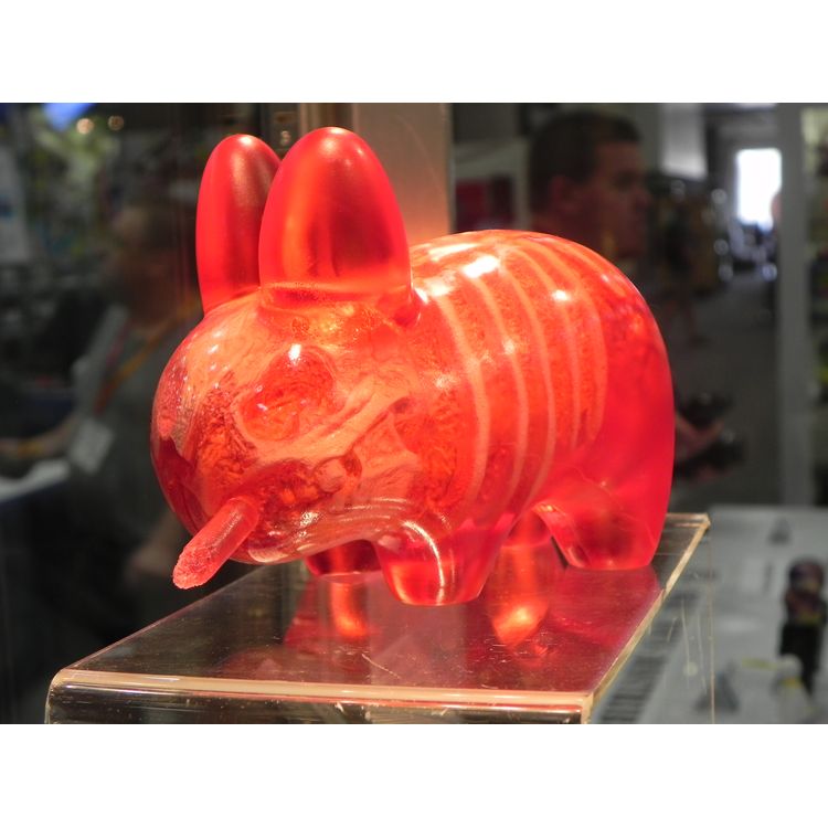 Infected Labbit - Red by Frank Kozik