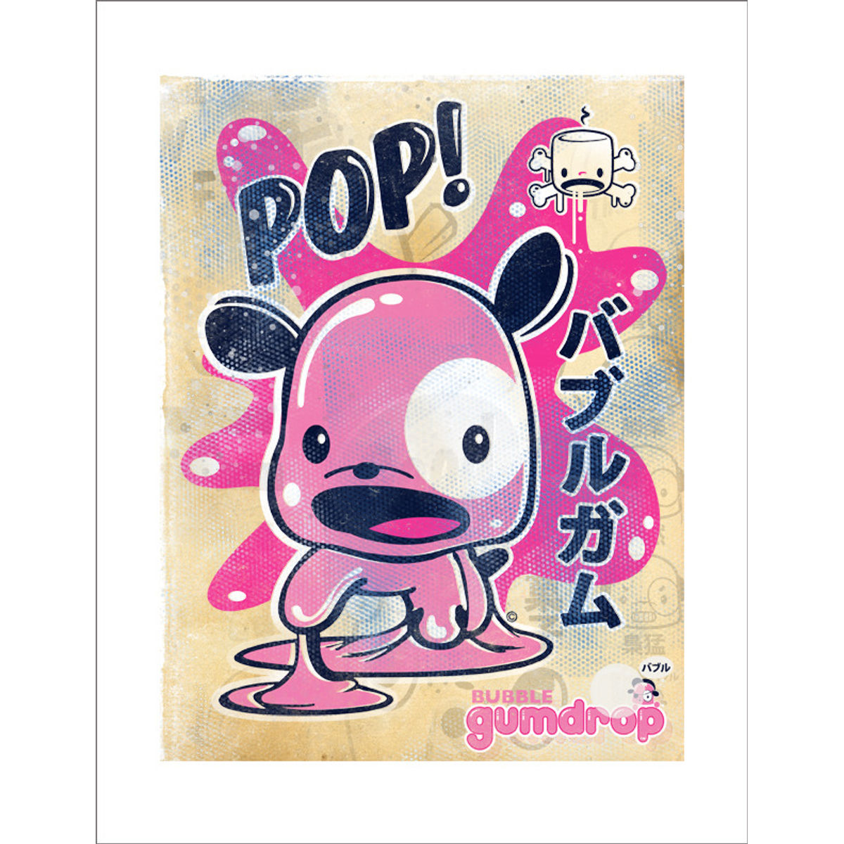Bubble Gumdrop AP print