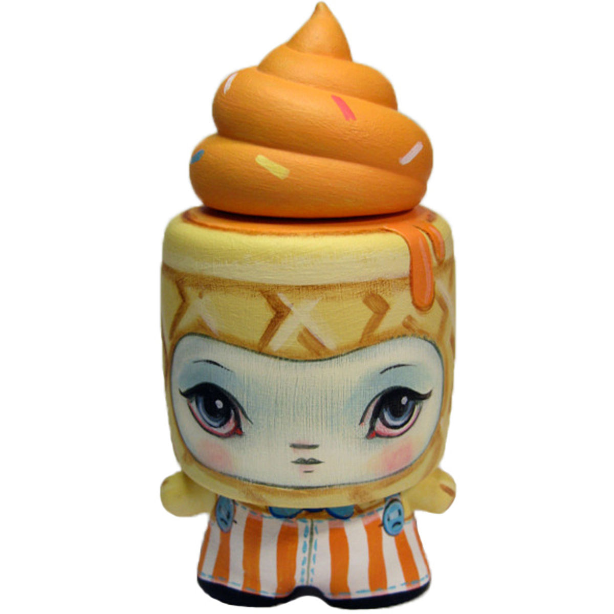 Marshall Orange Sherbet Cone