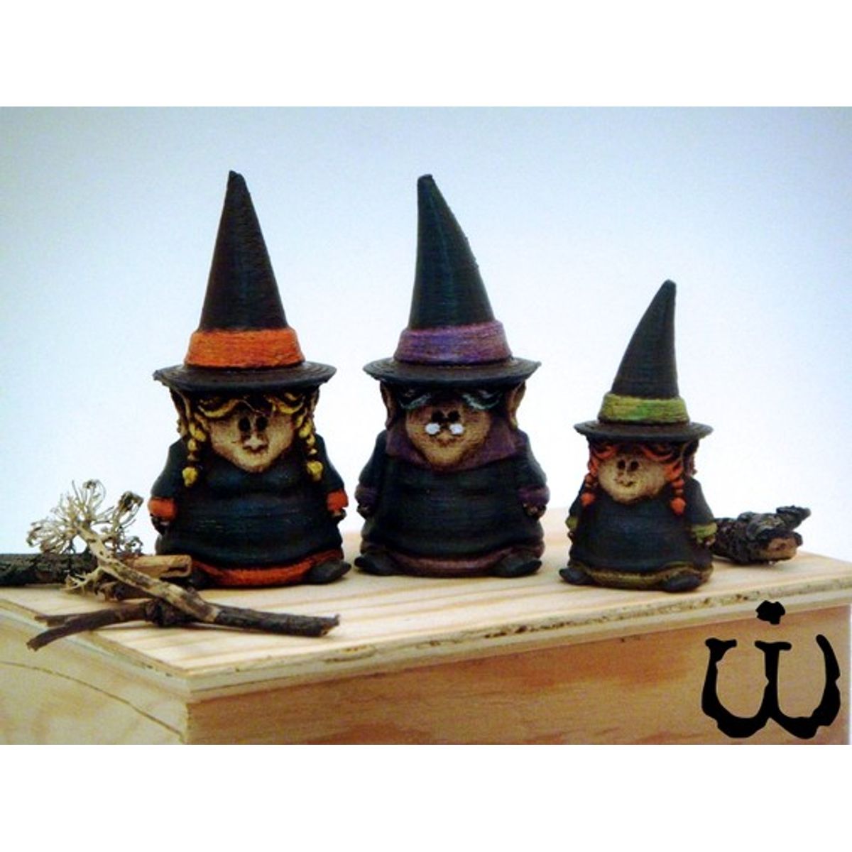 3 Witch Gnomes